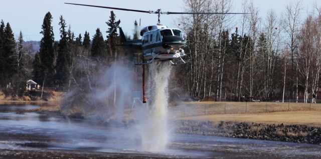 Bell UH-1V Iroquois — - missed it by seconds when he did the first drop.