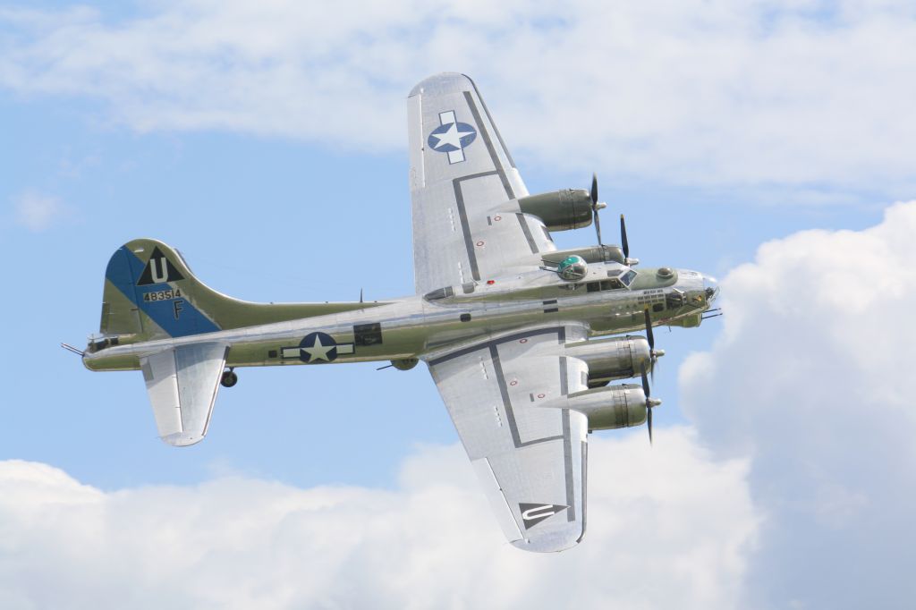 Boeing B-17 Flying Fortress (48-3514) - Sentimental Journey Arizona wing ,taken at Great Lakes Airshow,ST.Thomas Ontario Canada June30/2013