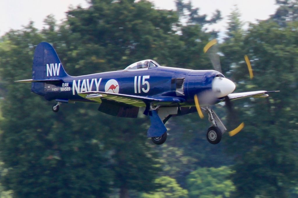 North American Fury (F-AZXJ) - Hawker Sea Fury