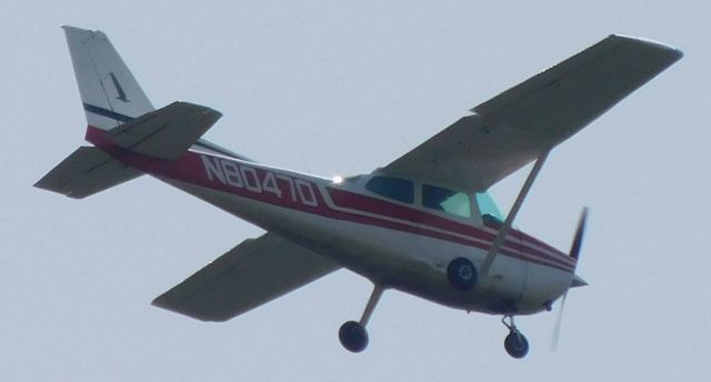 Cessna Skyhawk (N80470) - N80470 over Corvallis, Oregon 25th April 2019.