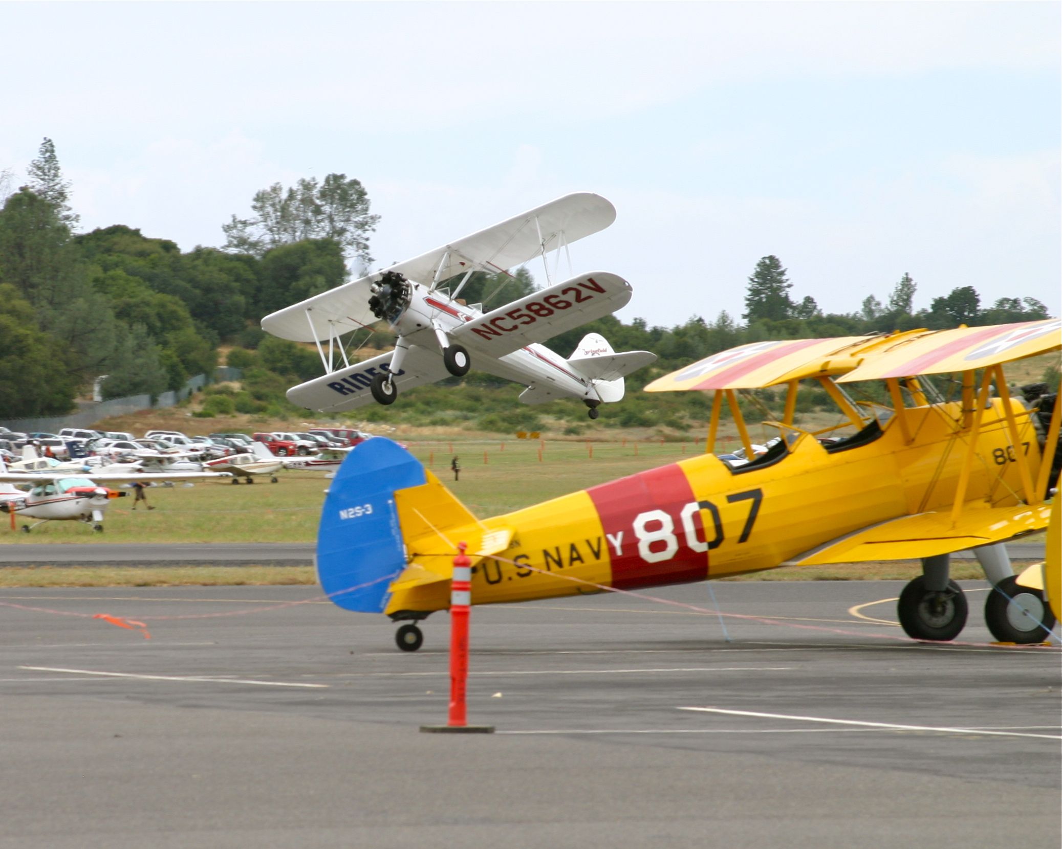 — — - Fathers day fly-in