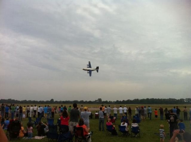 Lockheed C-130 Hercules (KNQA) - Fat Albert at 2011 Memphis Air show in Millington TN