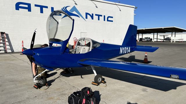 Vans RV-12 (N1014) - Rising Aviation High School, Addison, TX