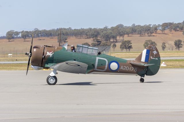 COMMONWEALTH (1) Wirraway (VH-WWY) - Paul Bennet Airshows (VH-WWY) CAC Wirraway taxiing at Wagga Wagga Airport