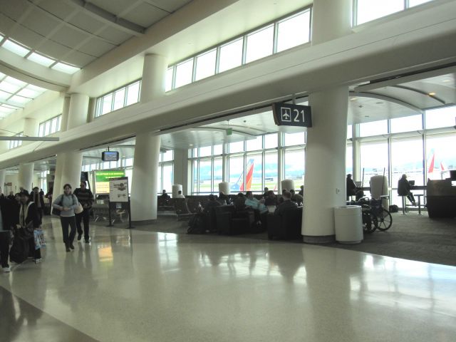 KSJC — - The Crown Jewel - The Interior of the New Terminal B - KSJC