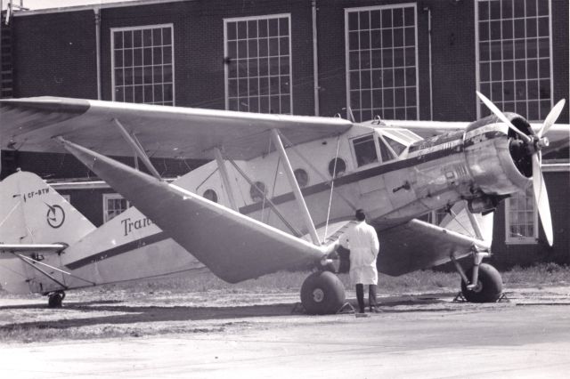 Eurocopter AS-350 AStar (C-FBTW) - Bellanca Airbus on the ramp in CYWG circa 1964. 