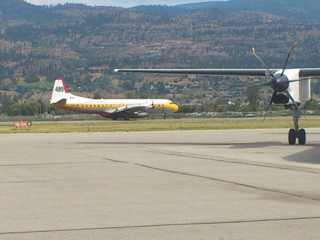 Lockheed L-188 Electra — - Penticton Regional Airport. Canada.