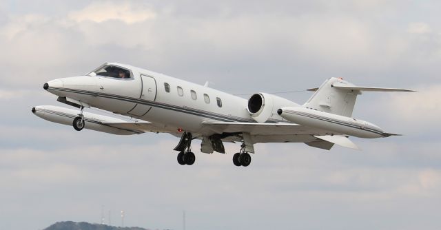 Learjet 35 (N913CK) - A Kalitta Charters Gates Lear Jet 35 departing Northeast Alabama Regional Airport, Gadsden, AL, - mid-afternoon, March 11, 2022.