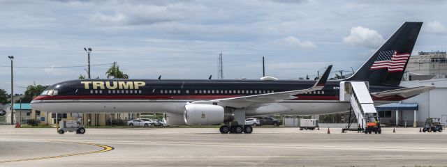 Boeing 757-200 (N757AF) - Image June 14. This B757 delivered new 1991 to Danish Sterling (budget) Airlines, then operated by Mexican TAESA budget airline, then a crew bus for the Seattle Seahawks. Current owner bought aircraft in 2011 (when ac was tired and 20 years old), then a repaint and refurbish interior etc. Aircraft now 33 years old. Above narrative ex Wikipedia