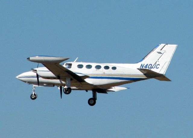 Cessna Conquest 2 (N40JC) - Landing at Shreveport Regional.