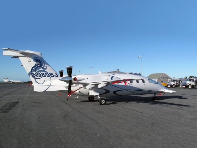 Piaggio P.180 Avanti (N989BJ) - Jet speeds with turboprop fuel flows. No location as per request of the aircraft owner.