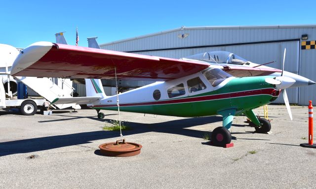 HELIO U-10 Super Courier (N6319V) - Helio H-295-1200 Super Courier N6319V in Anchorage Lake Hood Seaplane Base