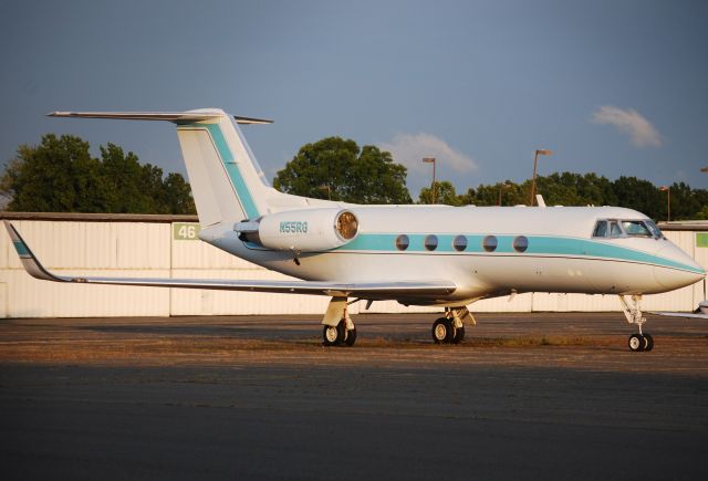 Gulfstream American Gulfstream 2 (N55RG) - GALVIN MARY B at KCLT - 7/18/15