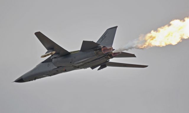 Grumman EF-111 Raven (A8134) - Adelaide, South Australia, March 14, 2010. Dump and burn departure after its high speed run over the crowd at the Adelaide Clipsal 500 V8 car race event.br /br /This is a General Dynamics F-111C not a Grumman EF-111 Raven. FA does not have a correct aircraft category for F-111s other than the Raven.