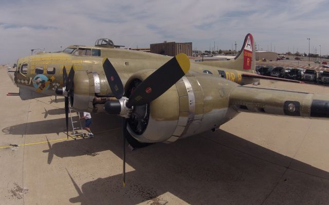 Boeing B-17 Flying Fortress (N93012) - NINE O NINE B-17G at KAMA on 05 Apr 16