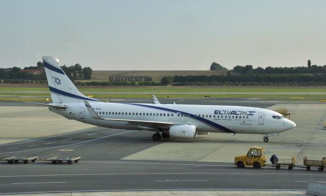 Boeing 737-800 (4X-EKA) - El Al Israel Airlines Boeing 737-804(WL) 4X-EKA in Vienna