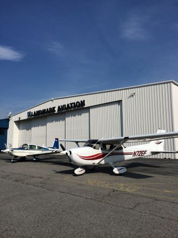 Cessna Skyhawk (NGF2EF) - Waiting for my Angel Flight mission passenger at Landmark Aviation in Asheville, NC.