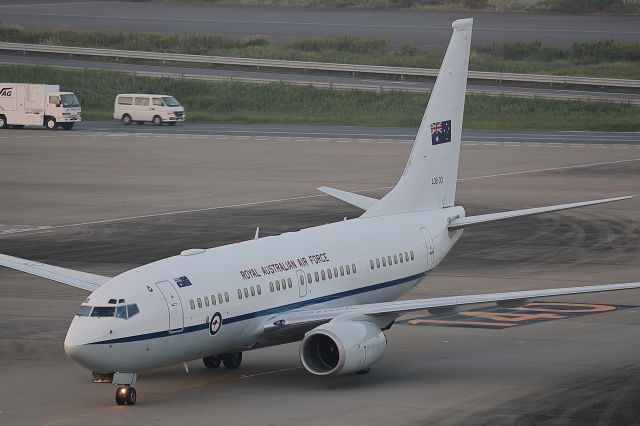 Boeing 737-700 (A36001) - Royal Australia Air Force-Boeing 737-700 BBJbr /SYD-HND