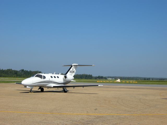 Cessna Citation Mustang (N510WC) - Parked at the Poplar Bluff airport