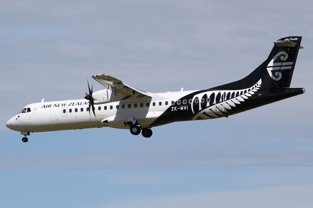 ATR ATR-72 (ZK-MVI) - NZ5713 from WLGbr /on 8 January 2017