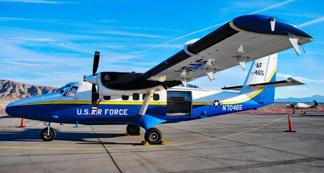 De Havilland Canada Twin Otter (N70465) - N70465 1977 De Havilland Canada DHC-6-300 UB-18B Twin Otter C/N 554 - UNITED STATES AIR FORCEbr /USAF ACADEMY , CO, US  br /br /Aviation Nation 2017br /Las Vegas - Nellis AFB (LSV / KLSV)br /USA - Nevada, November 11, 2017br /Photo: TDelCoro