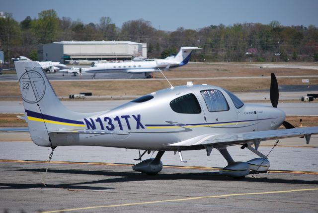 Cirrus SR-22 (N131TX) - TWR BUSINESS SERVICES LLC at KPDK - 4/6/13