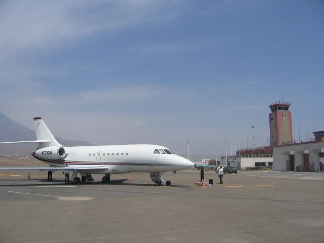 Dassault Falcon 2000 (EJA221) - Waiting for pax in Arequipa Peru