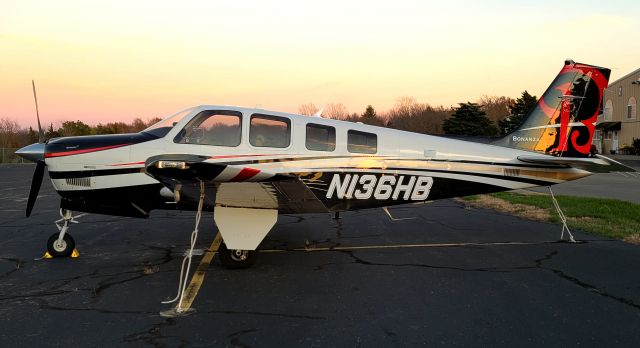 Beechcraft Bonanza (36) (N136HB) - 11-26-21