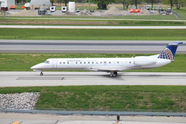 Embraer ERJ-135 (N15555) - April 23rd, 2017