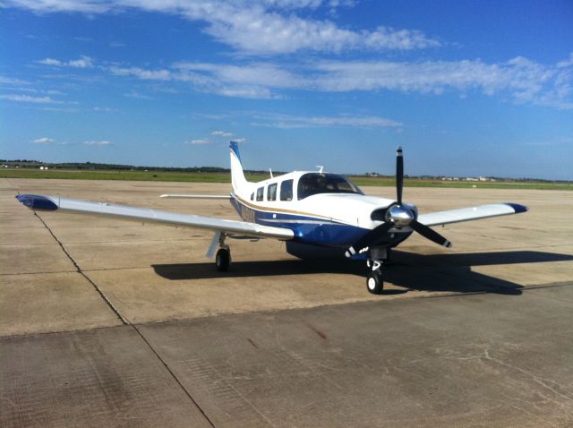 Piper Saratoga (N4505X) - On the ramp at Redbird Skyport / KHYI