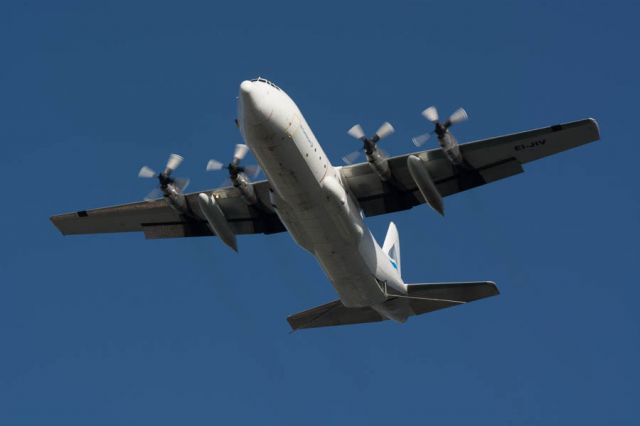 EI-JIV — - Flight Fest Dublin 2013. The only civilian registered Hercules in Europe. Used for oil dispersal