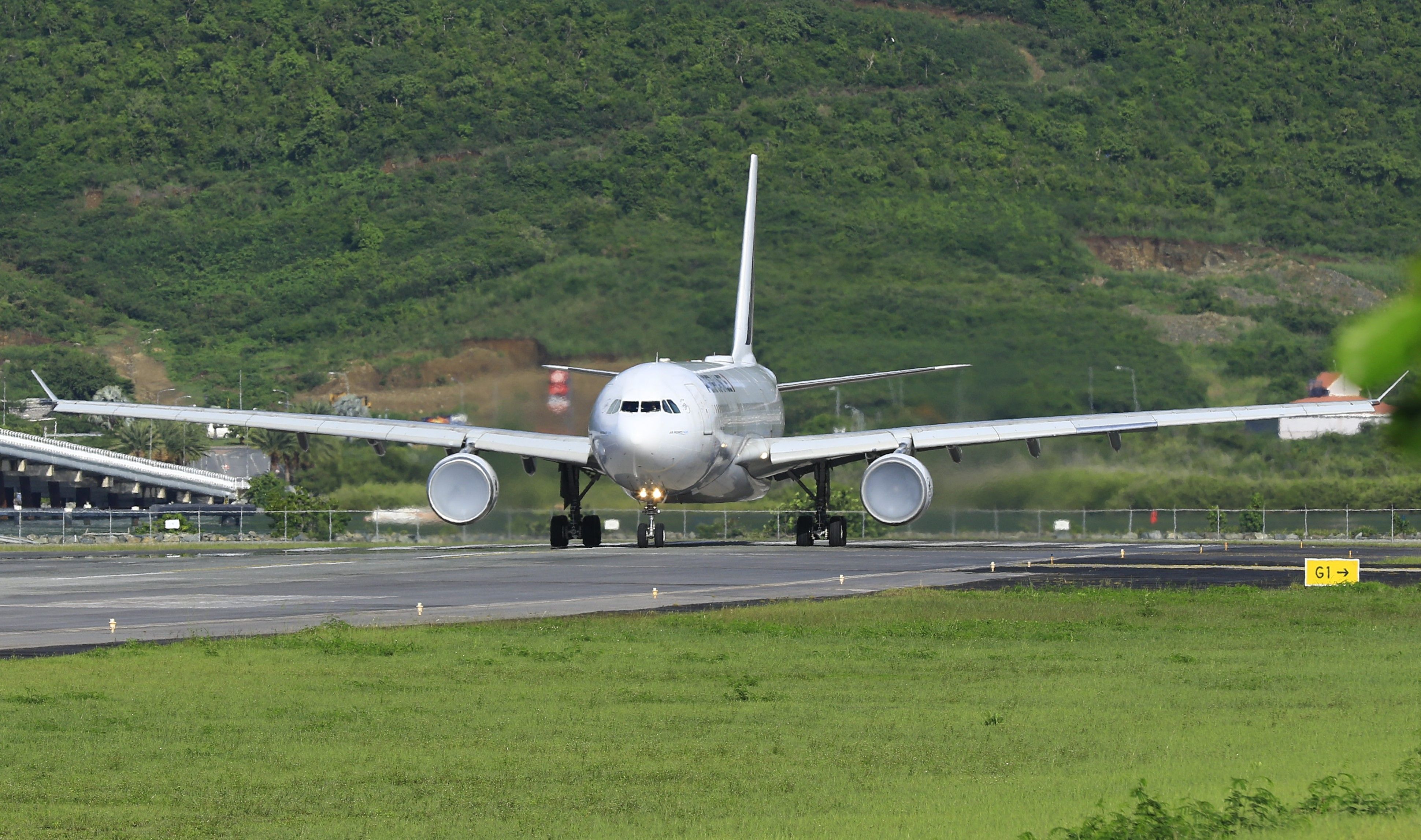 Airbus A330-200 (F-GZCL) - Air France stuff engines on take off