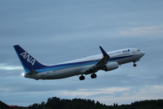 Boeing 737-800 (JA55AN) - 27 August 2015:HKD-KIX.