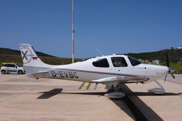 Cirrus SR-22 (D-EVBC) - Island of Pantelleria Airport (LICG), Sicily, Italy