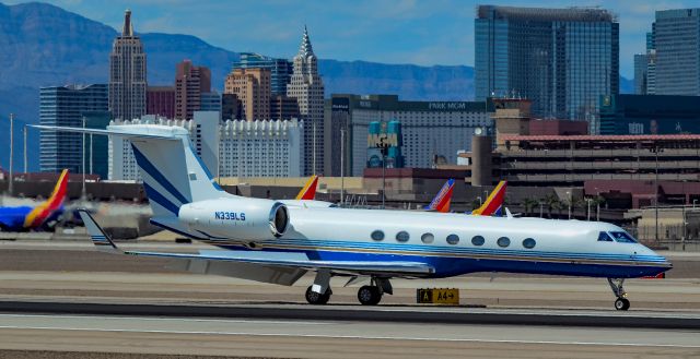 Gulfstream Aerospace Gulfstream V (N339LS) - N339LS 2007 Las Vegas Sands GULFSTREAM AEROSPACE GV-SP (G550) - Las Vegas - McCarran International (LAS / KLAS)br /USA - Nevada,  April 5, 2019br /Photo: TDelCoro