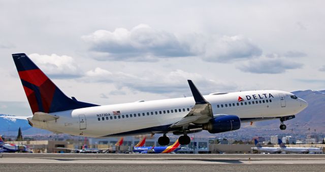 Boeing 737-800 (N373DA) - Departing for Salt Lake City.