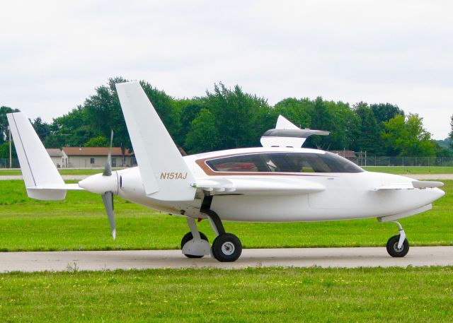 VELOCITY Velocity (N151AJ) - At Oshkosh. 2013 Velocity XL RG 