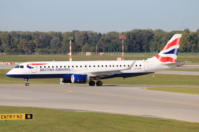 Embraer ERJ-190 (G-LCYS)