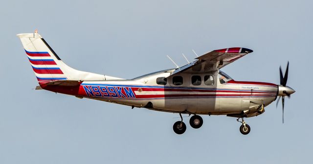 Cessna P210 Pressurized Centurion (N999KM) - N999KM 1979 CESSNA P210N s/n P21000387 - Allison 450 HP Turbine br /br /North Las Vegas Airport (IATA: VGT, ICAO: KVGT,)br /Photo: TDelCorobr /February 15, 2020