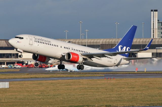 Boeing 737-800 (LN-RGE) - SK4608 on the way back to Oslo