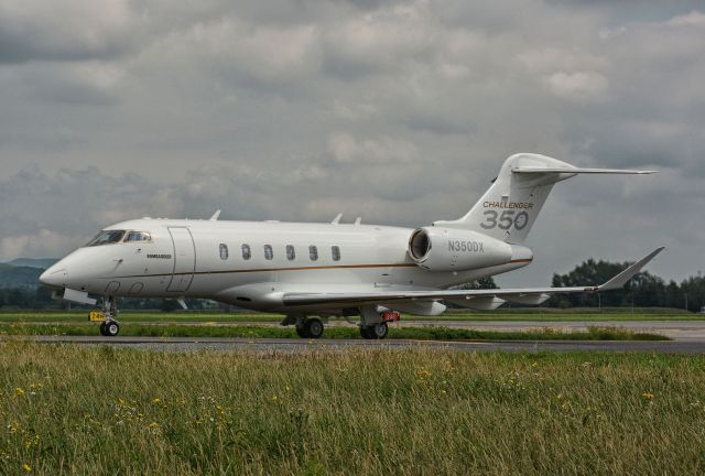 Canadair Challenger 350 (N350DX) - In transit to CYHU from Europe. 10-08-2020