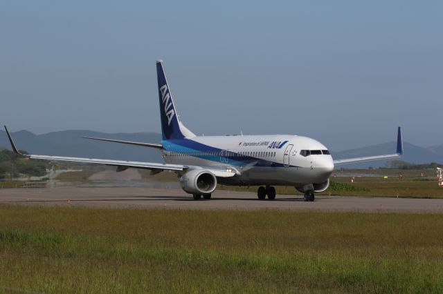 Boeing 737-800 (JA70AN) - 11 June 2015:HKD-HND.