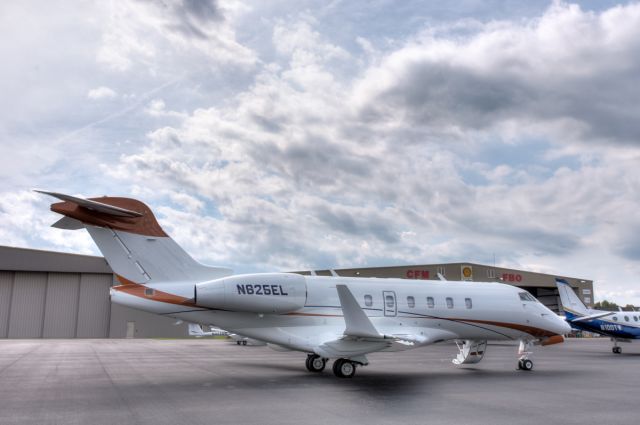 Bombardier Challenger 300 (N625EL) - Corporate Flight Managements new charter bird on the ramp in Smyrna, TN.