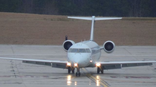 Canadair Regional Jet CRJ-100 (C-FWRT) - Air Canada 7317 arriving from Toronto at 3:12 P. M.    Taken March 19, 2015.