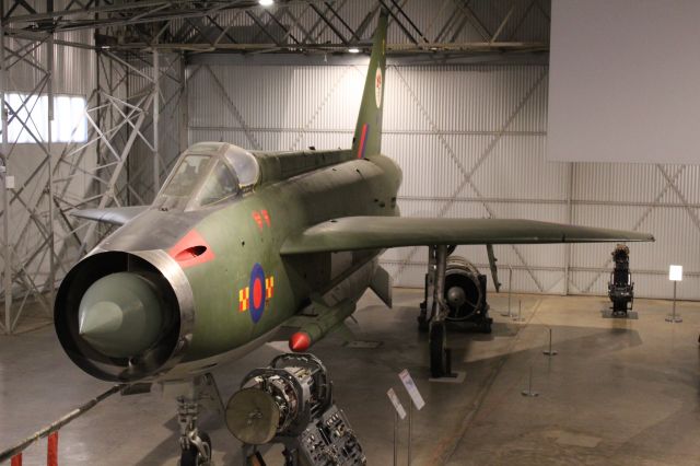 XN776 — - A Preserved Royal Air Force English Electric Lightning F.2A.br /br /Locatiom: East Fortune Airfield, National Museum of Flight, Scotland.br /Date: 27.11.22 (dd/mm/yy).