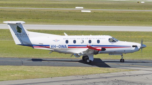 Pilatus PC-12 (VH-OWA) - Pilatus PC-12/47E Royal Flying Doctor Service VH-OWA YPJT 060919