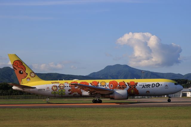 BOEING 767-300 (JA607A) - June 25, 2023:HKD-HND.