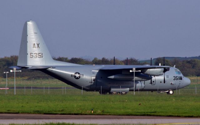 Lockheed C-130 Hercules (16-5351) - usn c-130t 165351 at shannon 29/9/15.