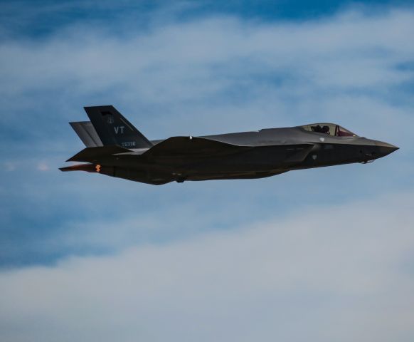 Lockheed F-35C — - F-35 taking off on a delivery flight