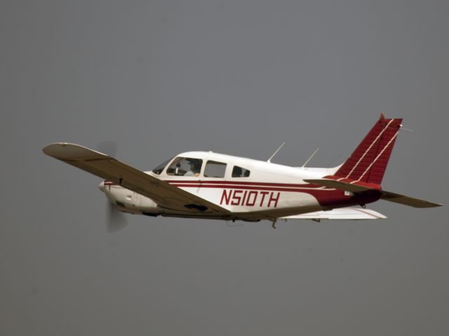 Piper Cherokee Arrow (N510TH) - Take off runway 26.